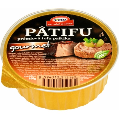 Patifu Prémiová tofu paštéta gourmet 100 g