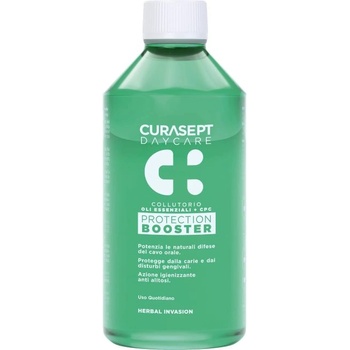 Curasept Protection Booster Вода за уста Herbal Invasion, 250 ml