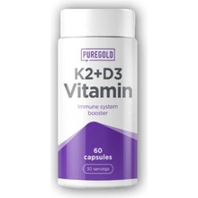 PureGold Vitamin K2+D3 60 kapslí