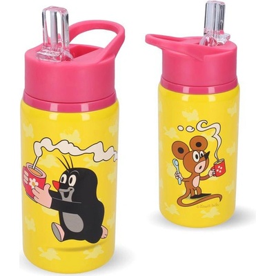 Wiky fľaša nerez Krtko ružová 500 ml