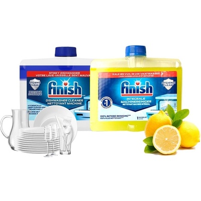 Finish Препарат за почистване на съдомиялна 250мл - Lemon (2249)