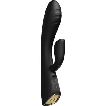 Dorcel Дорсел Flexi Зайче - затоплящ вибратор с клиторен стимулатор (черен)