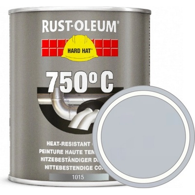 Rust-Oleum Tepelně odolná barva Heat Resistant 750°C Hliníková Aluminium 0,75L