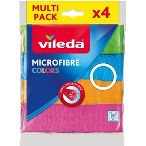 Vileda Кърпи в комплект 4 бр. от микрофибър Colors - Vileda (171218)