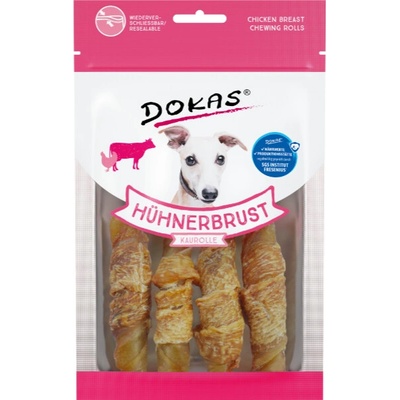Dokas rolky z hovädzej kože obalené kuracím mäsom 90 g