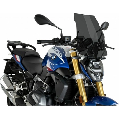 PUIG Plexi na motorku PUIG 22300F tmavá dymová