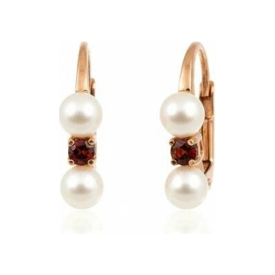 Fair Line s perličkami v růžovém zlatě 1476