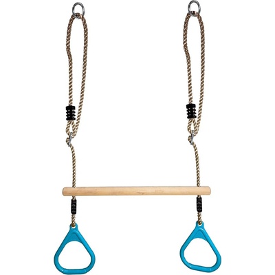2Kids Toys Gymnastické kruhy s hrazdou Tyrkysové – Zbozi.Blesk.cz