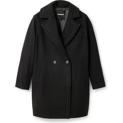 Desigual Преходно палто черно, размер XL