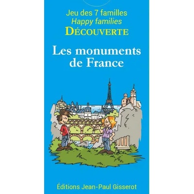 GISSEROT Jeu des 7 familles decouverte - les monuments de france | berge bob