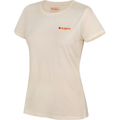 Husky Dámske bavlnené tričko Tee Walker beige