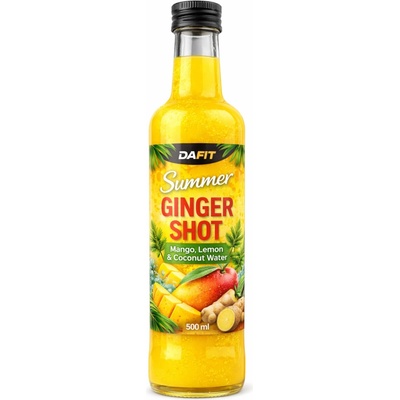 Dafit Summer Ginger Shot mango lemon coconut water 500 ml