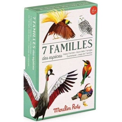 Moulin Roty - Детски карти за игра - Семейства (719362)