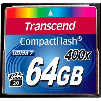 Transcend CompactFlash 64GB 400x TS64GCF400