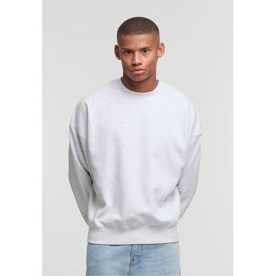 DEF Мъжки Пуловер DEF CREW Oversize Pullover greymelange XXLUB-DFCN150-00453 - Тъмносив, размер L