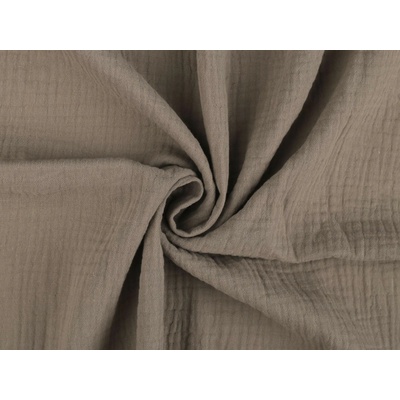Mušelín / dvojitá gázovina Varianta: 15 (109) béžovokhaki 56479/142935/259874