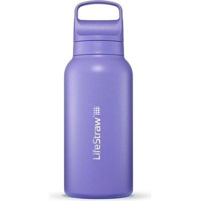 LifeStraw Бутилка с филтър LifeStraw Go Stainless Steel Water bottle - Thistle Purple - размер 1 l (533-1384-1611)