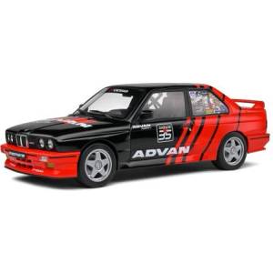 Solido 1: 18 bmw e30 m3 drift team black/red Ädvan" 1990