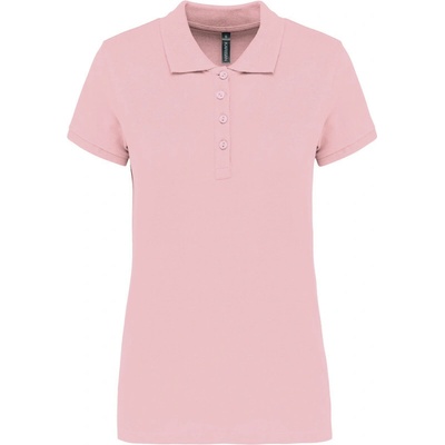 Kariban Polokošile Kariban K255 krátký rukáv dámská COT-20K25513500 Růžová pale
