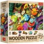 Trefl Wooden puzzle 500+1 Colorful cocktails TREFL