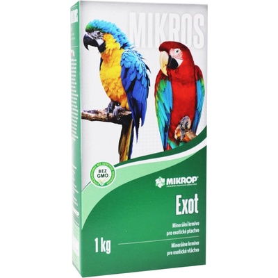 MIKROP Mikros Exot pro papoušky 1 kg