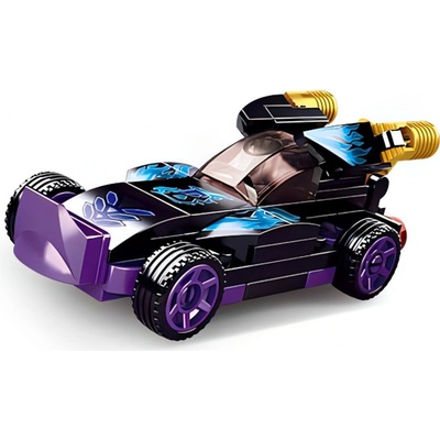 Sluban B0801B Natahovací auto Fialový Raptor