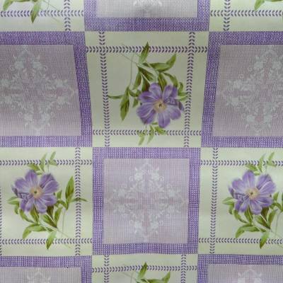 Omyvatelný ubrus s motivem květin Alex metráž