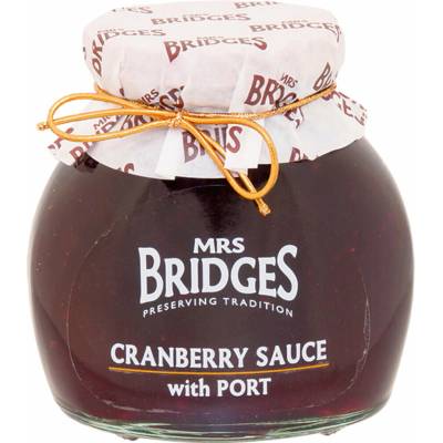 Mrs. Bridges Džem Brusinka s portským vínem 340g