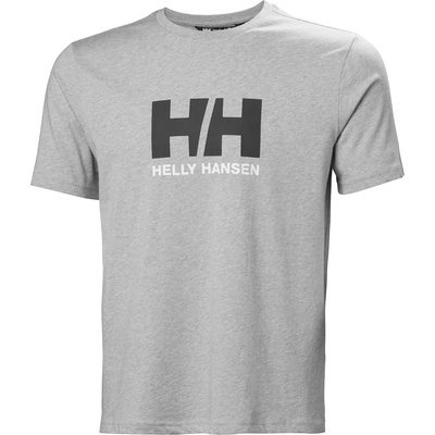 Helly Hansen Мъжка тениска Helly Hansen Logo T-Shirt 3.0 T-shirt - Grey Melange (216-4946-0212)