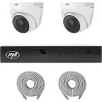 PNI IP710-2IP5 - Комплект за видеонаблюдение 5MPx, 10-канален 4K NVR и 2 куполни 5MPx IP камери (IP710J-2IP5)