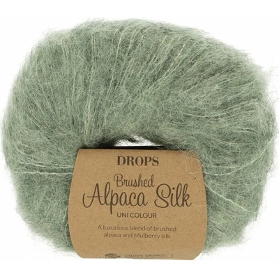 Drops Brushed Alpaca Silk 21 zelená