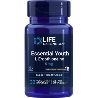 Life Extension Essential Youth L-Ergothioneine 30 vegetariánska kapsula, 5 mg
