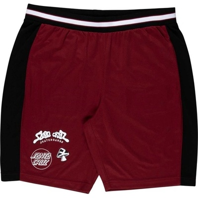 Santa Cruz Winkowski Ocho Mesh shorts Black/Dark Rust
