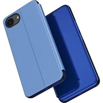HQWear Калъф Clear View за iPhone 16e Flip Cover - син (5907769376795)