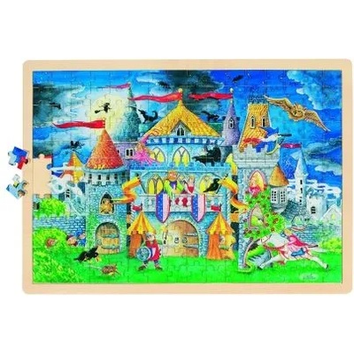 Goki - Дървен пъзел в рамка - Време за приказки (57949)