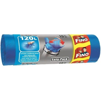 FINO ТОРБИ ЗА СМЕТ С ДРЪЖКИ fino easy pack 120 Л 15 БР