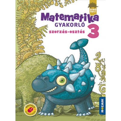 Dinósuli - Matematika gyakorló 3. osztály
