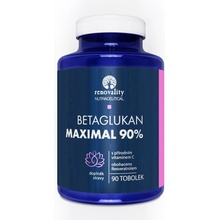 Renovality Betaglukan 90% MAXIMAL s Vitamínom C prírodného pôvodu 90 toboliek