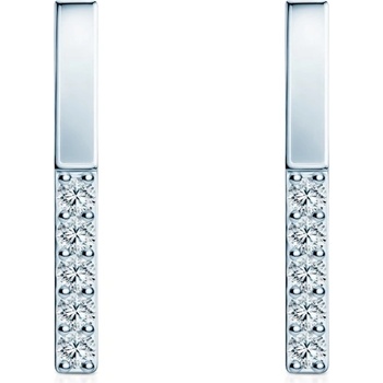 SAVICKI Обеци Share Your Love: бяло злато, диаманти