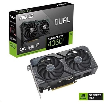 Asus Dual GeForce RTX 4060 Ti OC Edition 16GB GDDR6 90YV0JH0-M0NA00