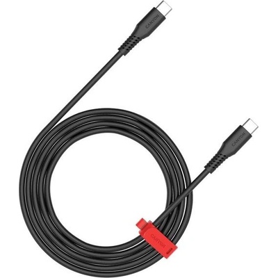 Canyon CNS-CC60SC20B USB-C / USB-C, PD 60 W, 480 Mbps, 2m, černý