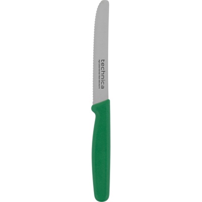 TECHNICA univerzálny nôž vlnité ostří 21 cm zelený Silver Line zelená