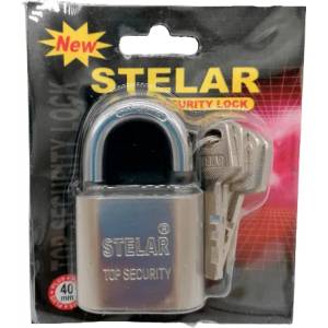 Wuxi Hongyu Daily-Use Products Co. , Ltd Катинар STELAR® Top Security 40мм. с 4ключа