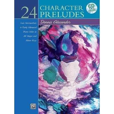 24 Character Preludes zbierka 24 prelúdií pre klavír