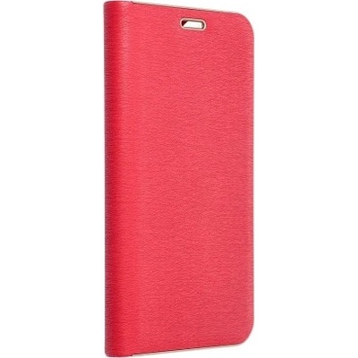 Samsung Страничен калъф тип тефтер Luna Book за Samsung Galaxy A72, Червен