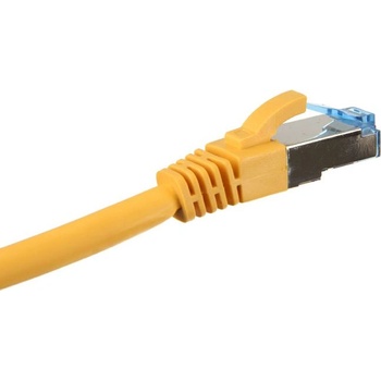 InLine 76850Y мрежов кабел Жълт 0, 5 м Cat6a S/FTP (S-STP) (76850Y) (76850Y)