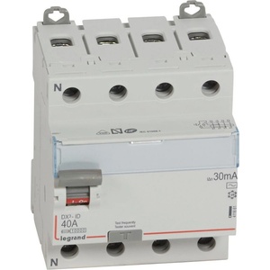 Legrand ДТЗ 4P 40A 30mА серия DX3 ID тип AC LN - 411661 (411661)