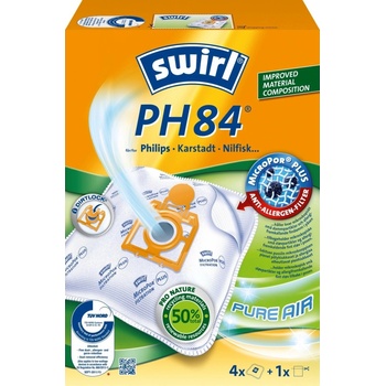 Swirl E 84 textil MP Plus 4 ks