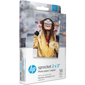 HP Фотохартия HP Sprocket 2x3 инча Zinc 50 листа