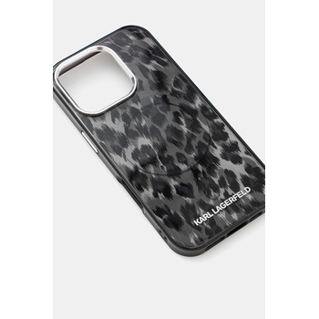 KARL LAGERFELD Кейс за телефон Karl Lagerfeld iPhone 16 Pro (KLHMP16LHDLEOICK)